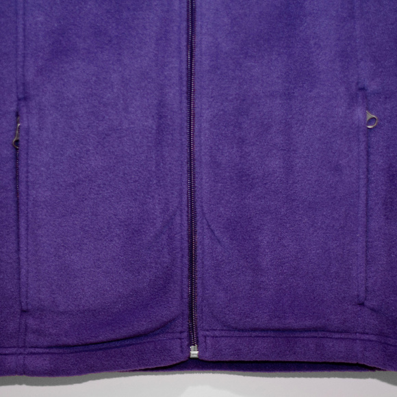 Columbia Benton Springs Dark Purple Zip Fleece - Picture 6 of 6